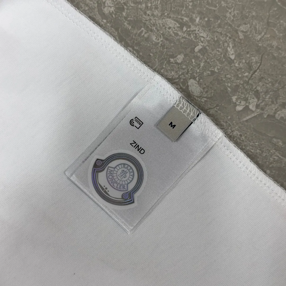 《 ~NFC ~ 》《Moncler~ 》2025New Arrival Quality T , Versatile Quality ！ ‼ 32 250G ‼ ， ， ， ， T 🤪 Sizes：S-M-L-XL-2XL ：Black，White， Same Style